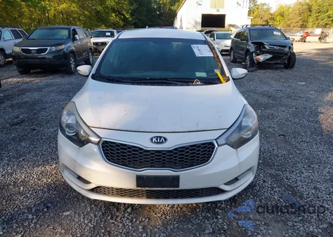 2016 Kia Forte Ex from USA, damaged, VIN KNAFX5A87G5494553